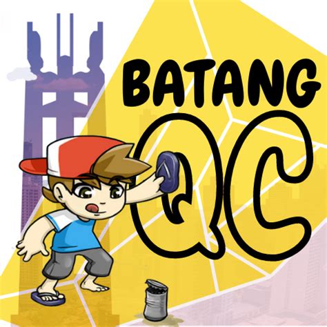 batang qc tunay na maipagmamalaki poster/slogan .